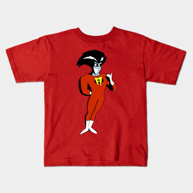 Comic Freakazoid Kids T-Shirt by LuisP96